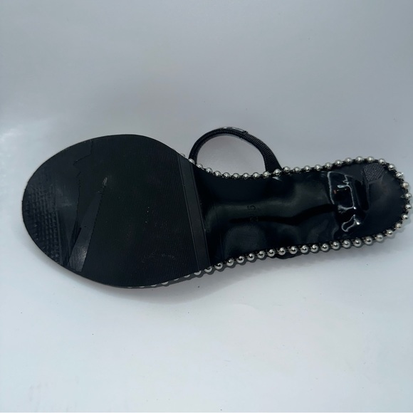 Alexander Wang Shoes Women’s US 9N Nova PVC Strap Stud Slingback Clear Heels - Picture 5 of 13